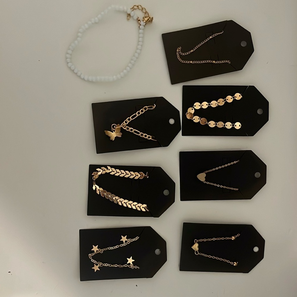 I have 8 bracelets they are $1.50 each or you can buy all of them for $10